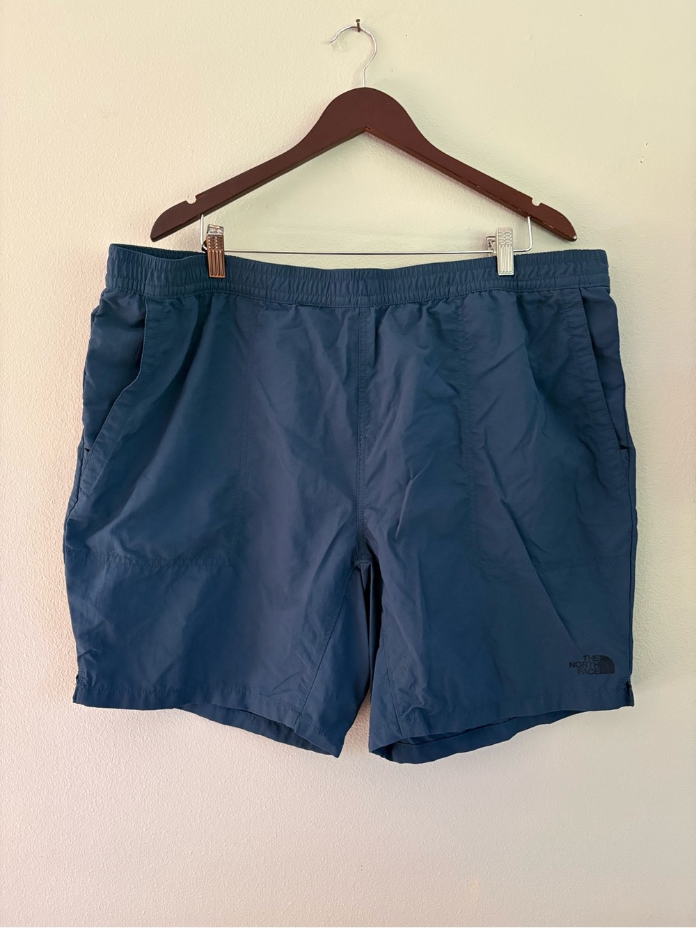 The North Face Mens Pull-on Adventure Shorts Shady Blue size XXL